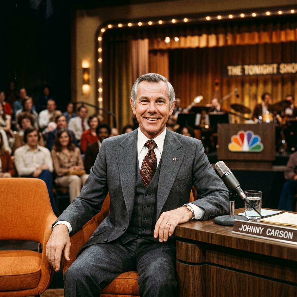 Johnny Carson Portrait